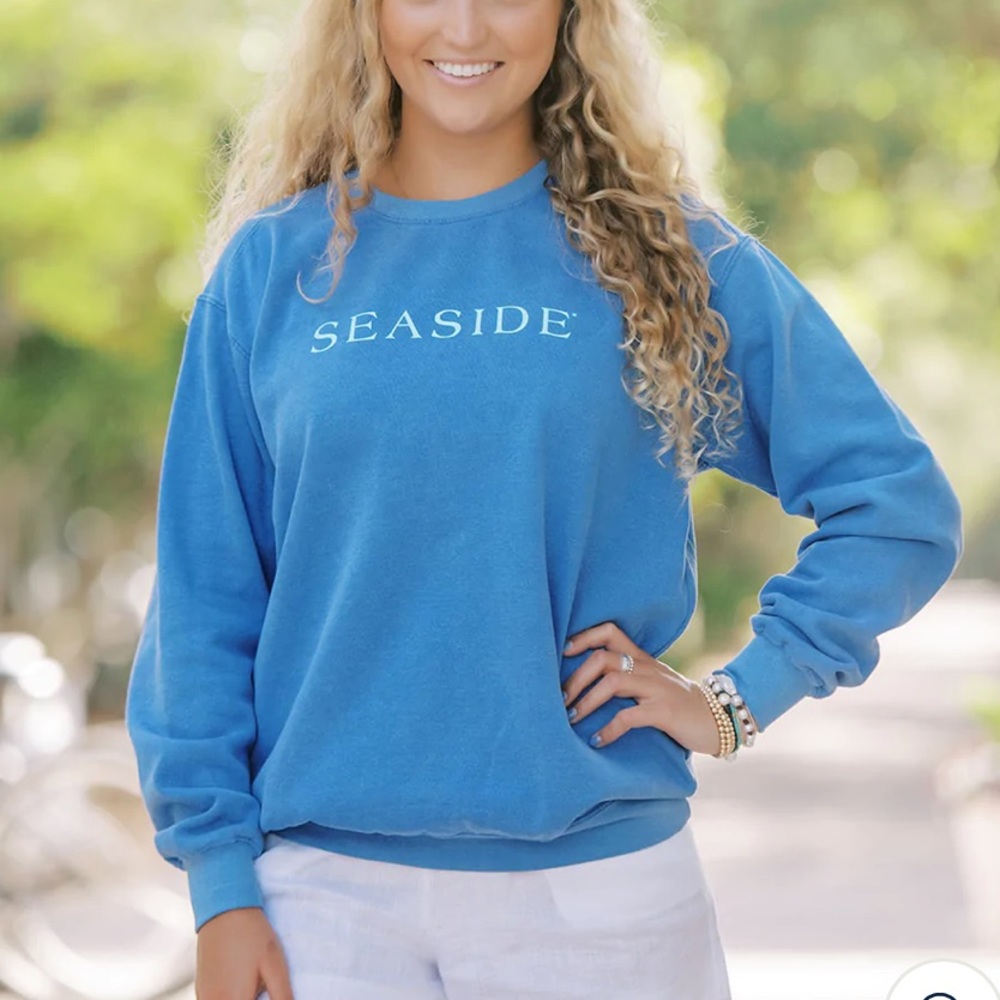 Seaside crewneck sweatshirt